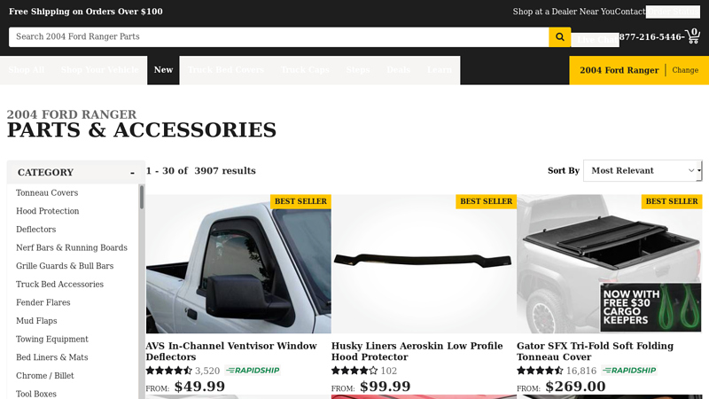 2004 Ford Ranger Parts & Accessories 2004 ford ranger parts