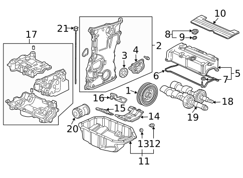 2005 Honda Accord Parts guide