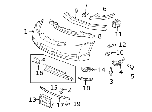 2009 Honda Civic Parts guide
