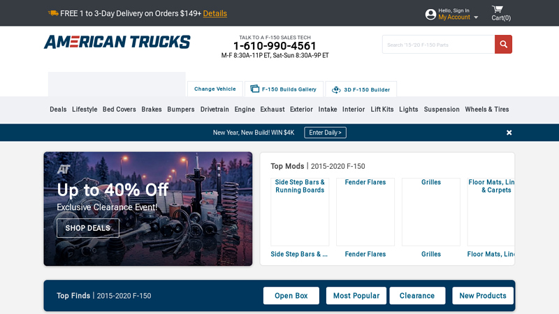 2015-2020 Ford F-150 Accessories, Parts & Mods ford f 150 parts online