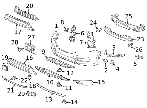 2017 Honda Accord Parts guide