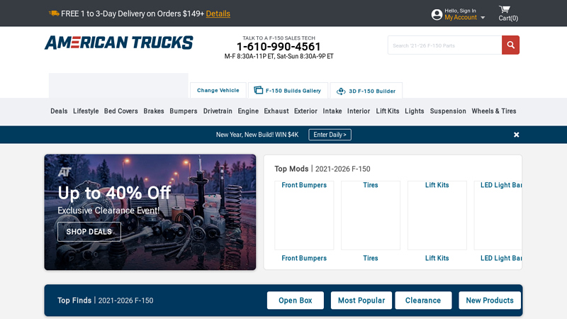 2021-2026 Ford F-150 Accessories, Parts & Mods ford f-150 parts catalog