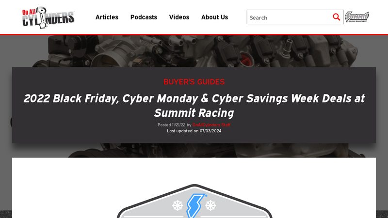 2022 Black Friday, Cyber Monday & Cyber Savings Week Deals at ... black friday auto parts deals