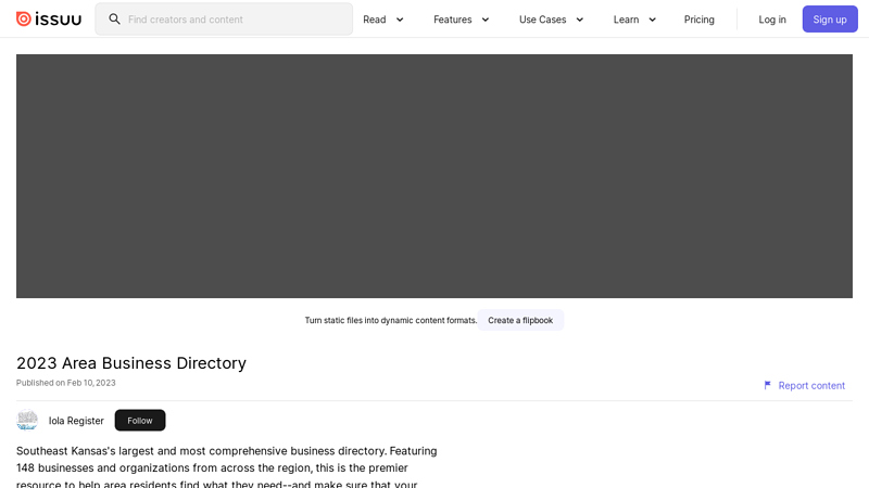 2023 Area Business Directory by Iola Register iola auto parts iola kansas