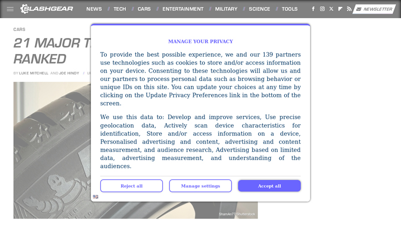 21 Major Tire Brands Of 2025 Ranked car tire parts