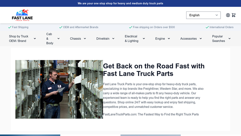 freightliner truck parts catalog