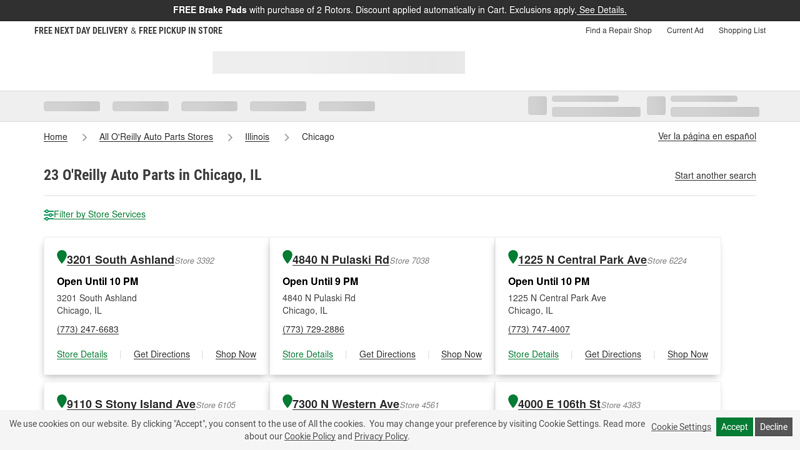 23 O'Reilly Auto Parts in Chicago, IL orileys auto parts chicago