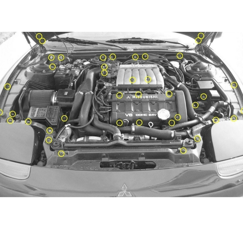 3000Gt Parts Car guide