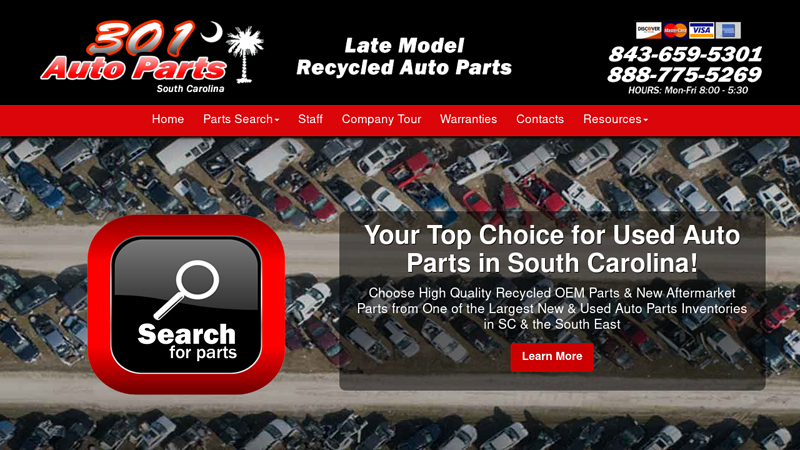301 Used Auto Parts SC used auto parts greenville sc