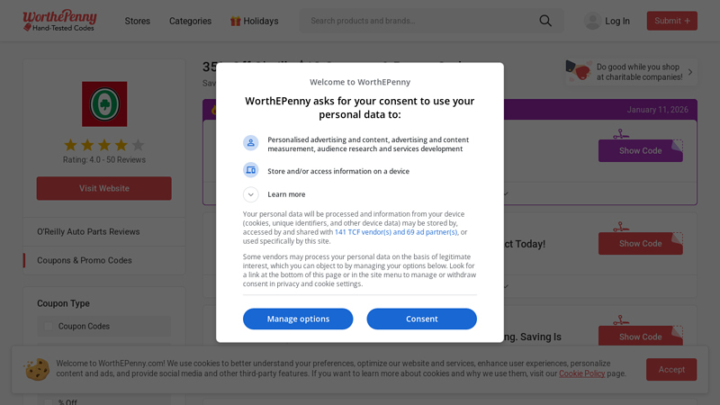 35% Off O'reilly $10 Coupons & Promo Codes o'reilly auto parts discount code