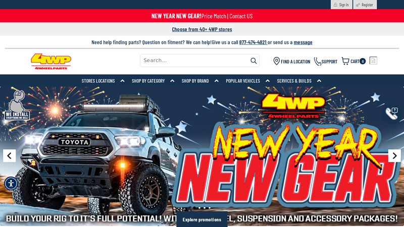 4 Wheel Parts extreme 4 wheel parts-off road truck & jeep 4x4 parts