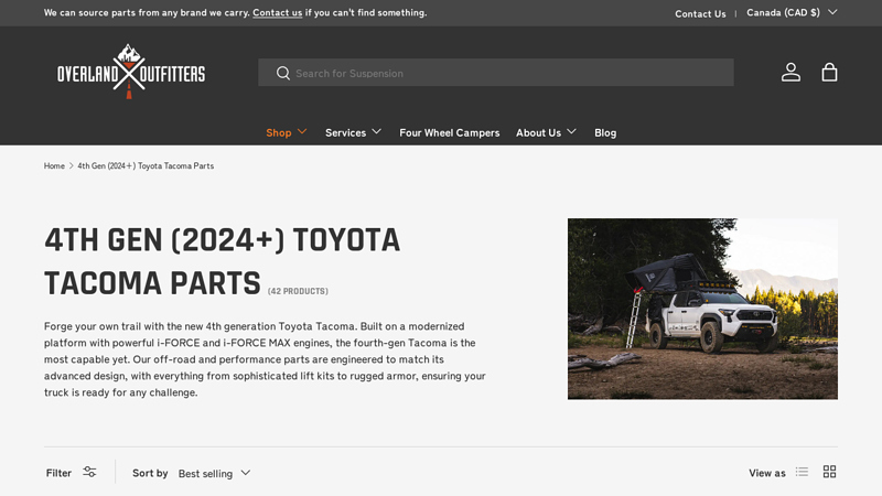 4th Gen (2024+) Toyota Tacoma Parts 2024 toyota tacoma aftermarket parts
