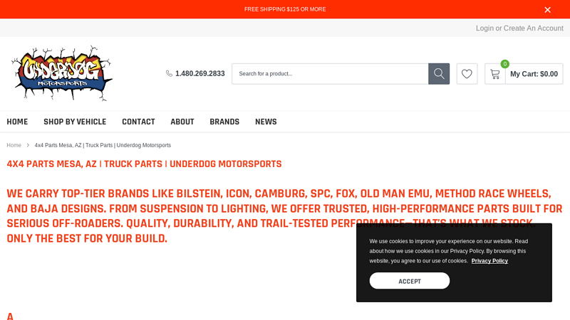 4x4 Parts Mesa, AZ car parts mesa az