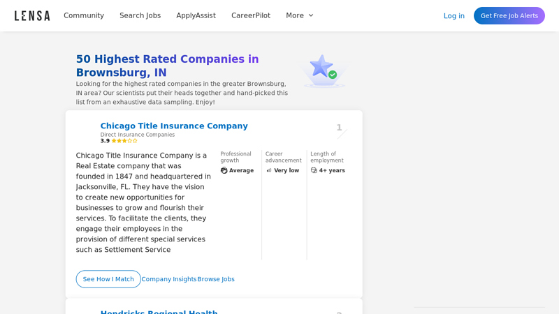 50 Highest Rated Companies in Brownsburg, IN auto parts brownsburg indiana