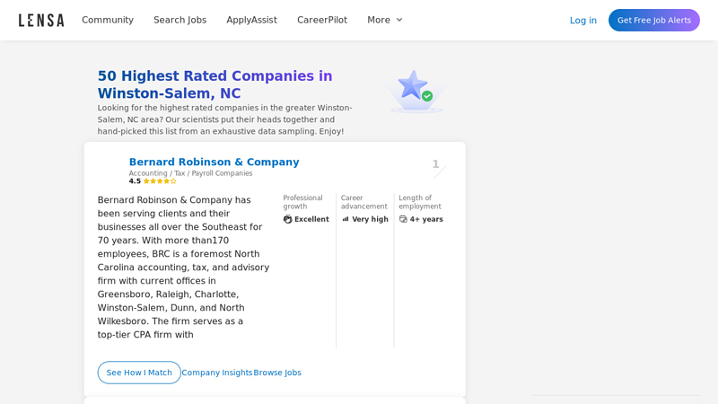 50 Highest Rated Companies in Winston auto parts in winston salem nc
