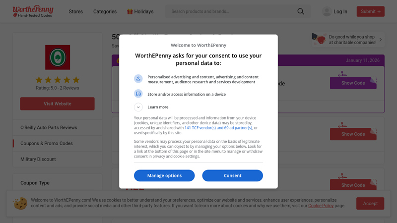 50% Off O'reilly Promo Codes & Deals o'reilly auto parts discount code