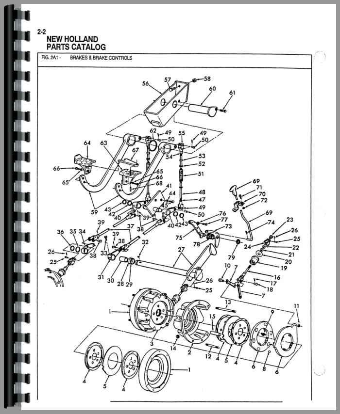 555A Ford Backhoe Parts guide
