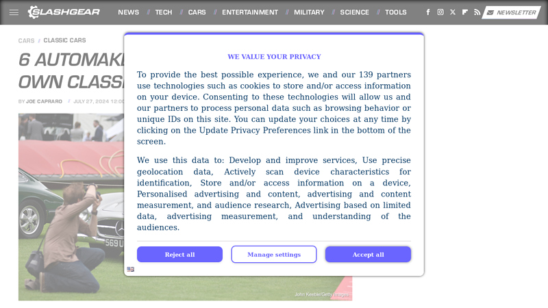 6 Automakers That Still Sell Their Own Classic Car Parts ebay classic car parts