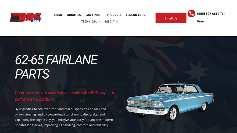 62, 63, 64 & 65 Ford Fairlane Performance Parts 1964 ford fairlane parts