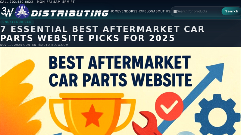 7 Essential  Aftermarket Car Parts Website Picks for 2025 affordable auto parts