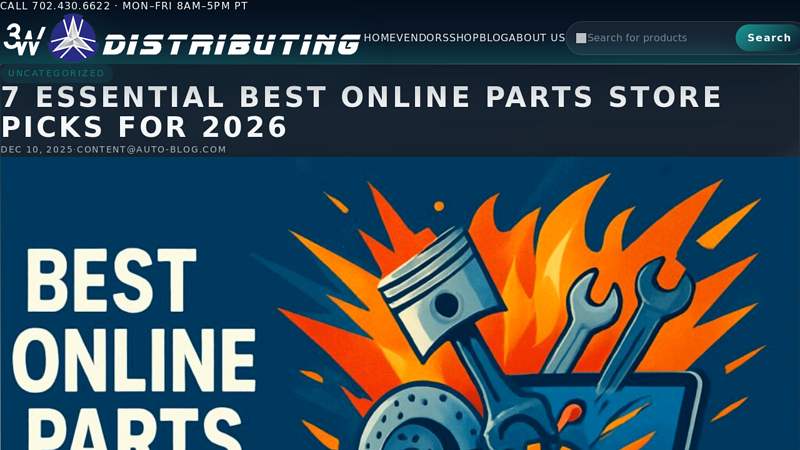 7 Essential Online Parts Store Picks for 2026 best website to buy car parts