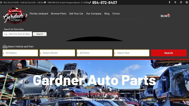  gardner auto parts pompano