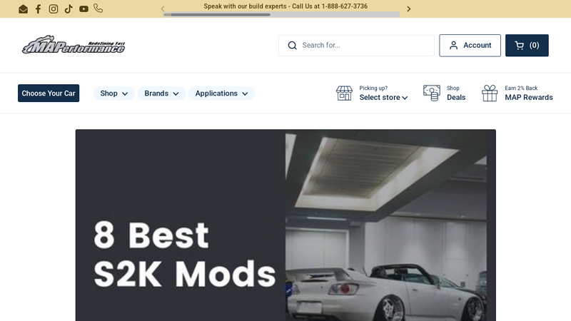 8  Honda S2000 Mods honda s2000 performance parts