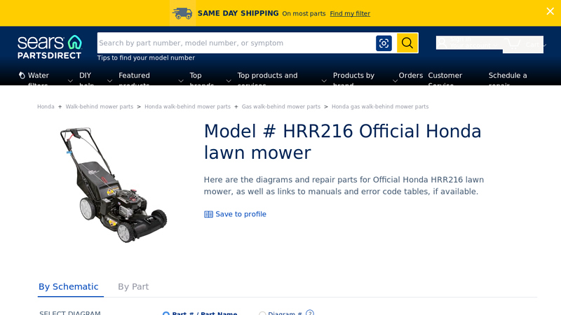 8 Official Honda HRR216 gas lawn mower parts honda hrr216 parts diagram