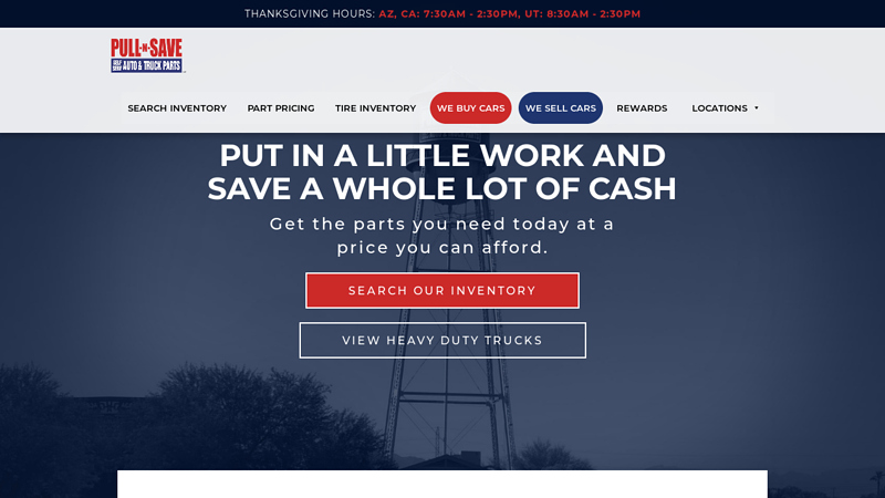  g and t used auto parts