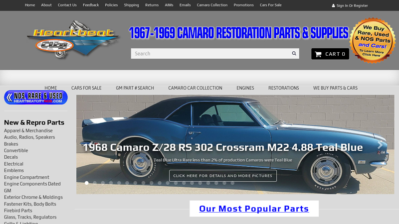  camaro auto parts