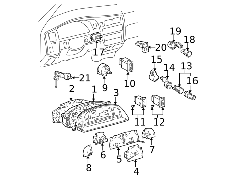 98 Toyota Tacoma Parts guide