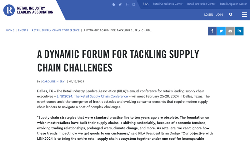 A Dynamic Forum for Tackling Supply Chain Challenges advance auto parts gaylord