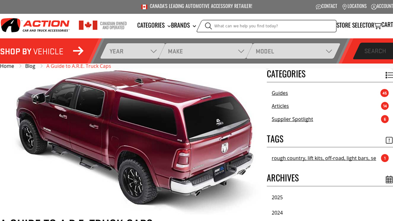 A Guide to A.R.E. Truck Caps are truck cap replacement parts