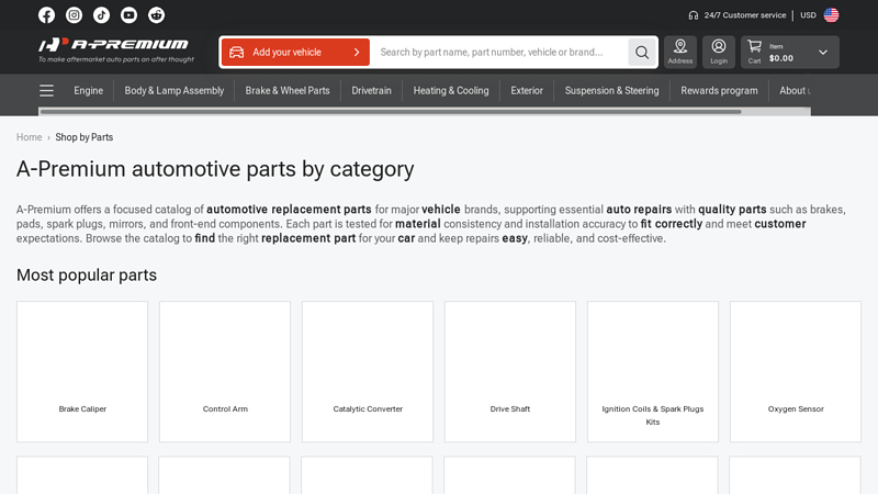 A-Premium Replacement Parts a premium auto parts reviews bbb