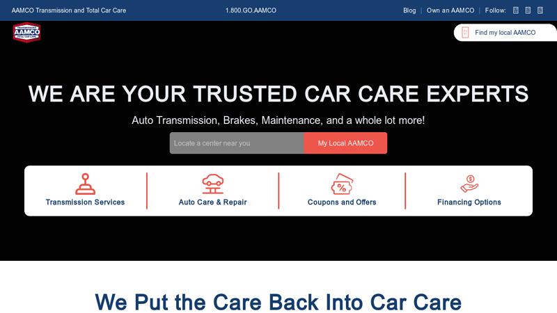 AAMCO Transmissions & Total Car Care auto parts brockton ma