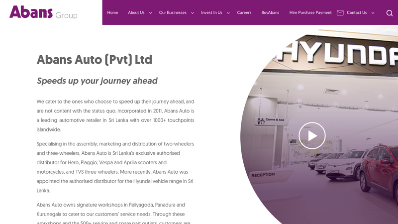 Abans Auto (Pvt) Ltd abans auto parts