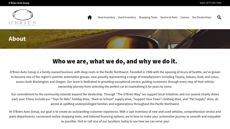 About o brien auto parts