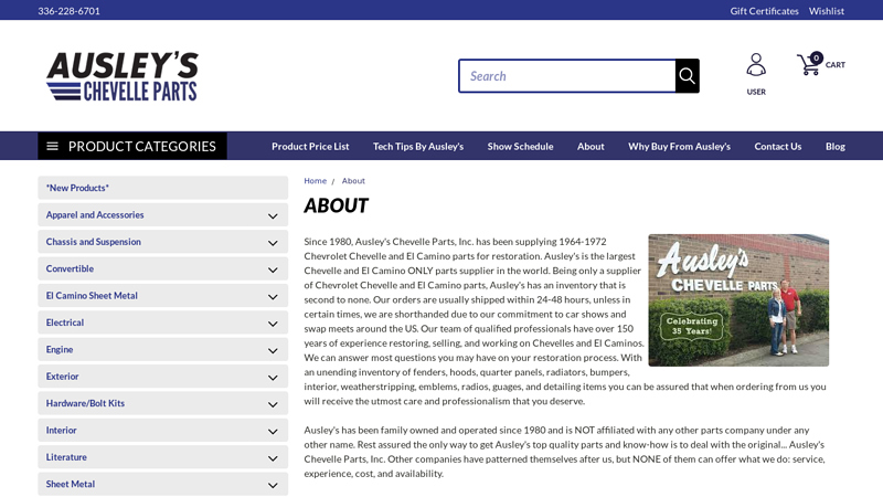 About chevelle parts car