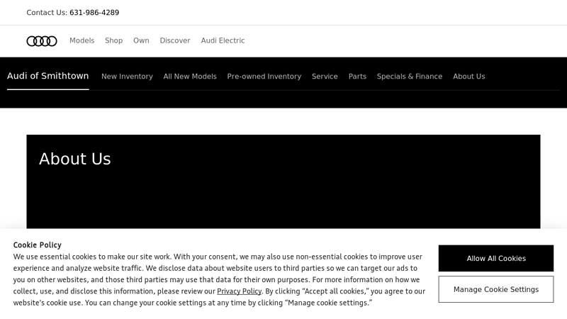 About Audi of Smithtown car parts for sale smithtown ny