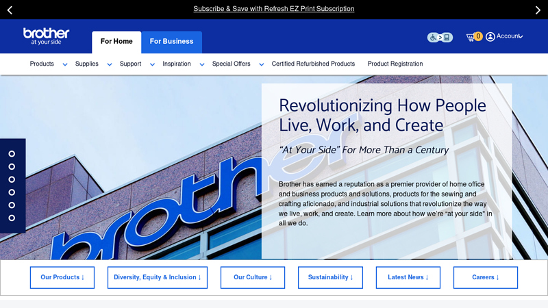 About Brother International brothers car parts