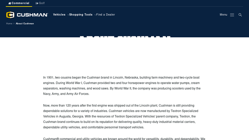 About Cushman cushman motor scooter parts