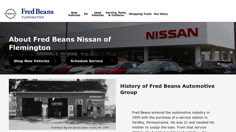 About Fred Beans Nissan of Flemington pick your part holland car parts
