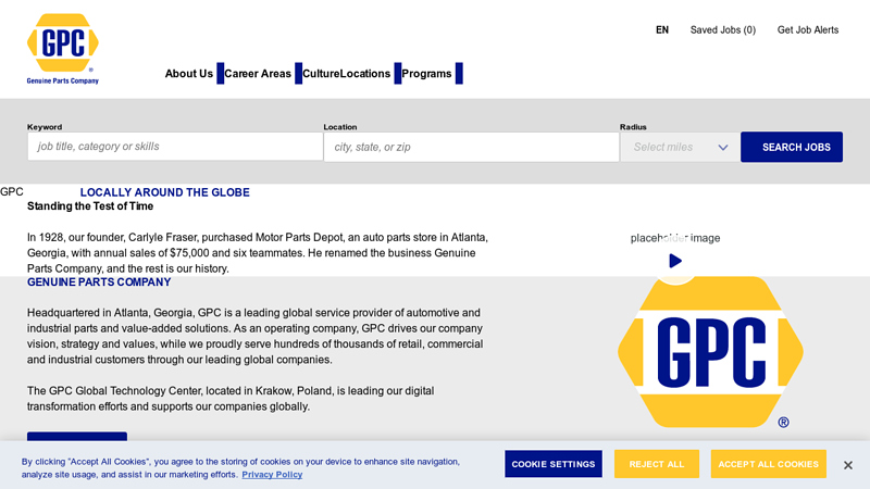 About GPC gpc napa auto parts