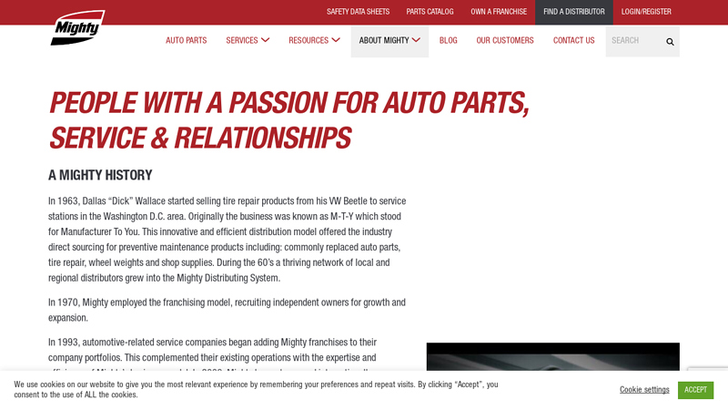 About Mighty northern neck auto parts