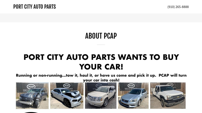 About PCAP port city auto parts