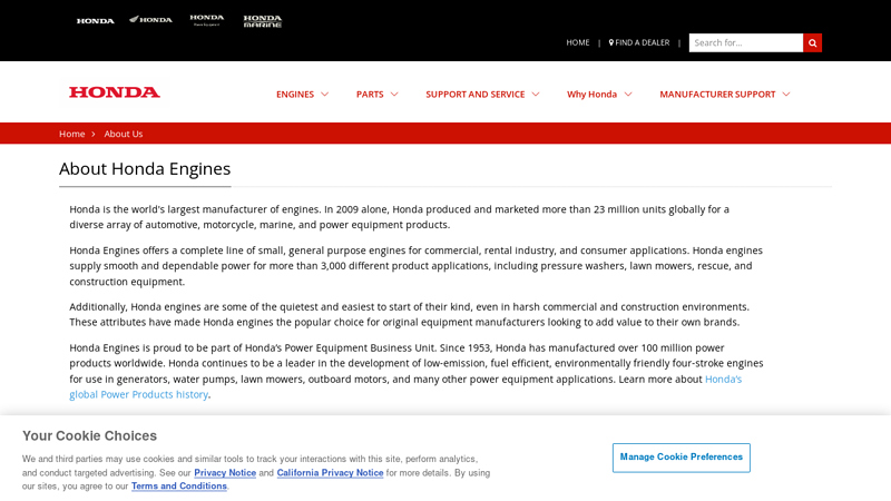 About Us plaza honda parts