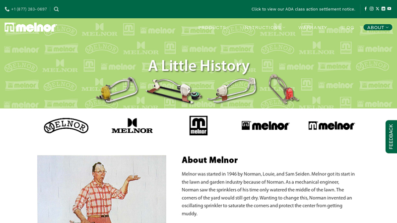 About Us lawn tractor sprinkler parts