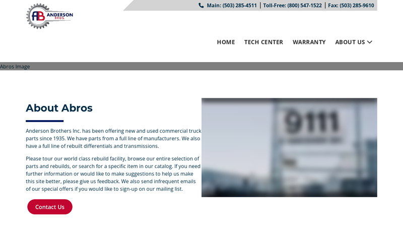 About Us – Abros brothers truck parts