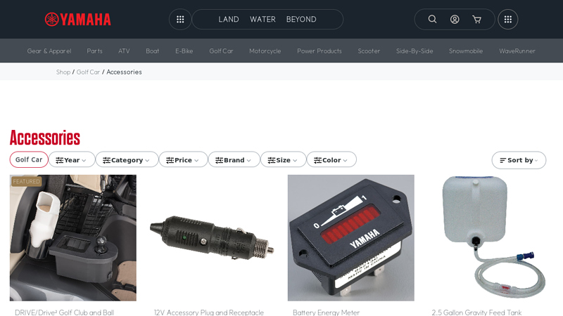 Accessories golf car accessories parts