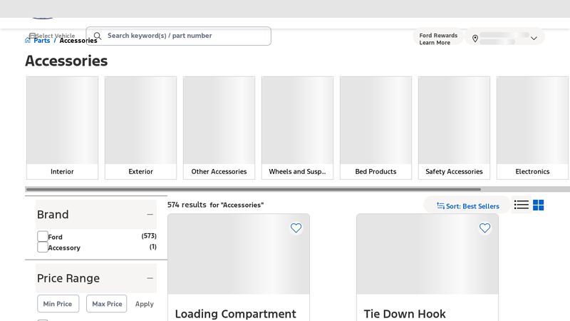 Accessories ford escape auto parts